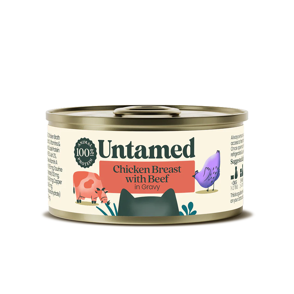 Chicken Breast with Beef (in Gravy) - 7 Tins
