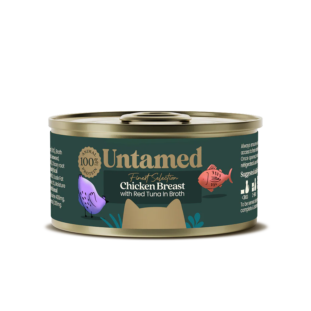 Chicken with Red Tuna in Broth - 7 tins