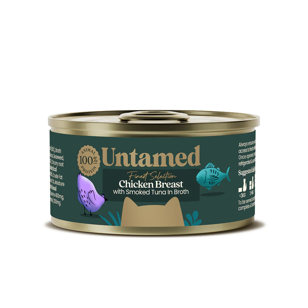 Chicken with Smoked Tuna in Broth - 7 tins