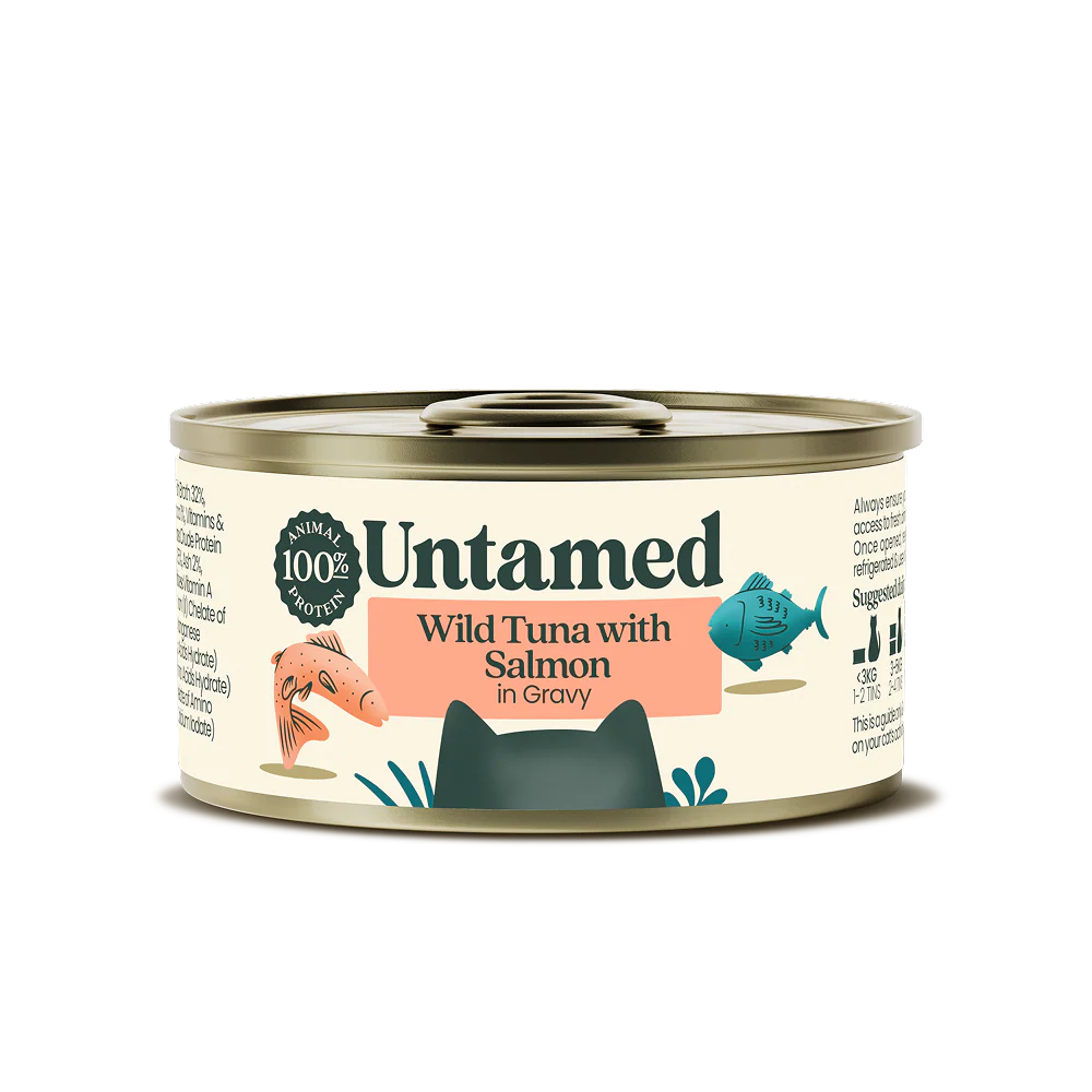 Wild Tuna with Salmon (in gravy) - 7 tins